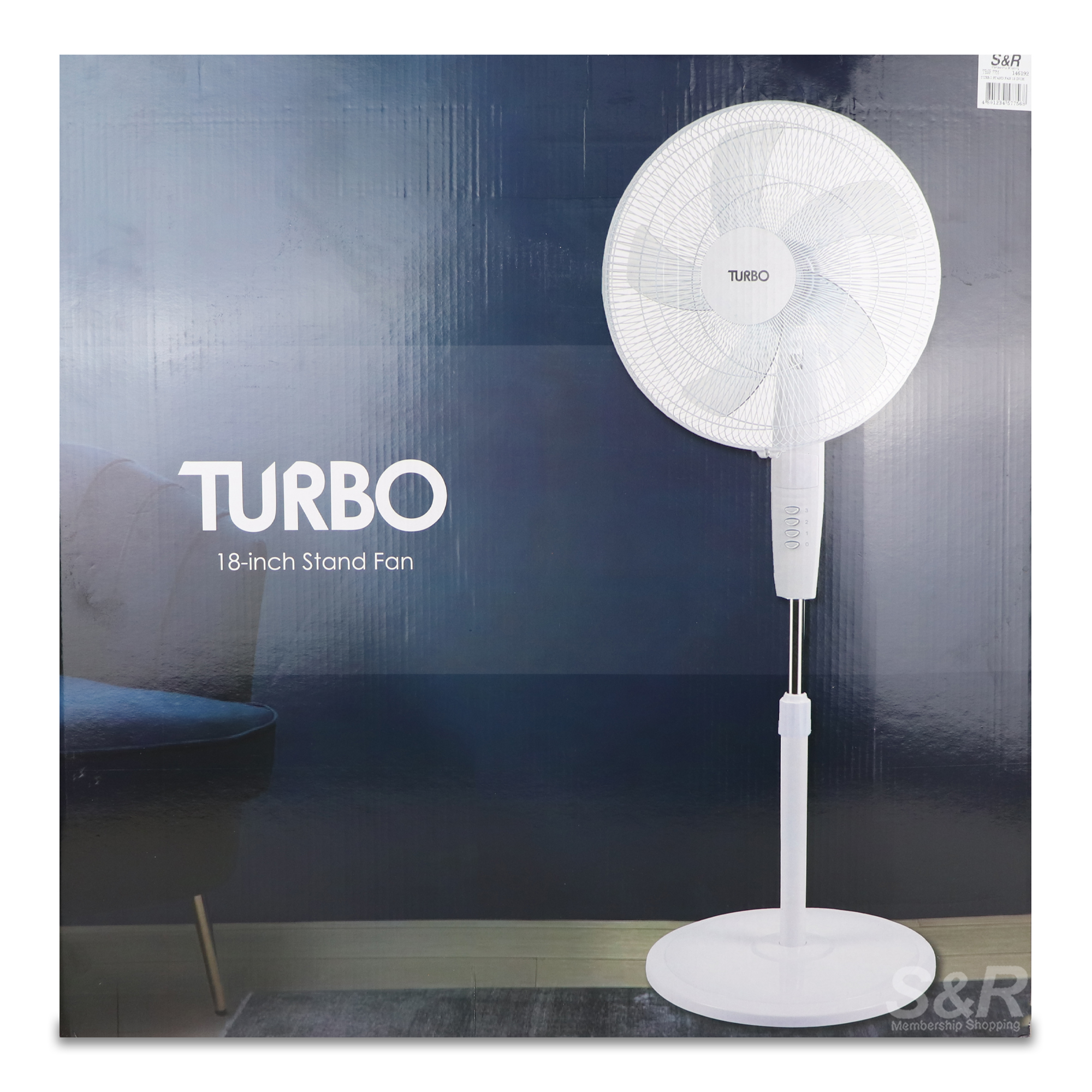 Turbo 18-inch Stand Fan TBSF 7756